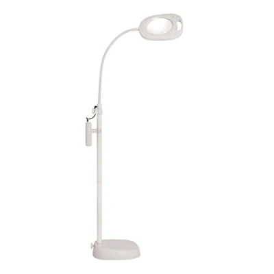 Image of Purelite Three in One Magnifying Lamp, White, 22x25x150 cm