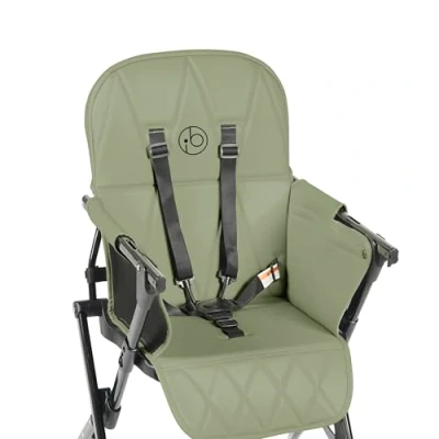 Image of Ickle Bubba Flip Magic Fold Highchair Seat Cover (Sage Green)