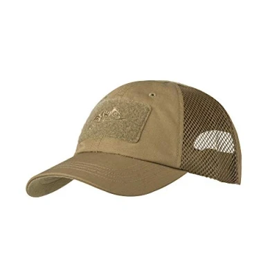Image of Helikon Men&#039;s Tex Baseball Vent Cap Polycotton Ripstop Coyote, One Size