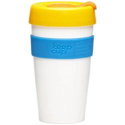 Image of KeepCup Original, Reusable Plastic Coffee Cup Splashproof Lid, BPA Free, Barista Grade Small 8oz / 227ml Nitro