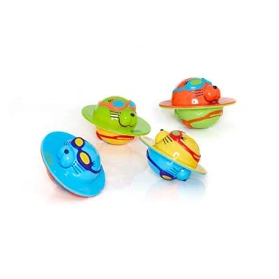 Image of Zoggs Unisex Baby 4 Pack Kids Seal Flips Pool, Multicolour, One Size UK