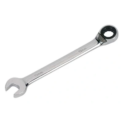Image of Sealey Premier Reversible Ratchet Combination Spanner 13mm