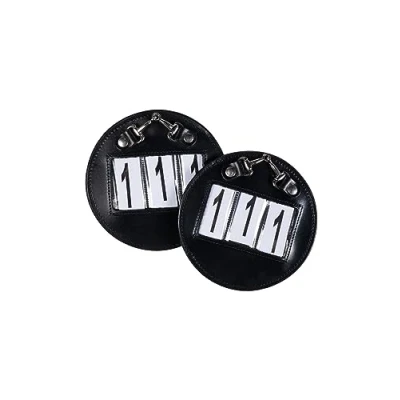 Image of HKM Ida Bib Numbers Black One Size/Square