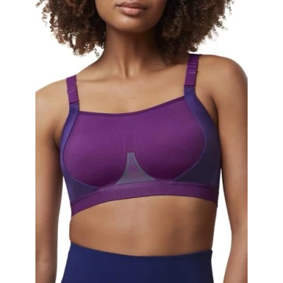 Image of Triumph Women&#039;s Triaction Gravity Lite N Ex Sports Bra, Violet, 40B