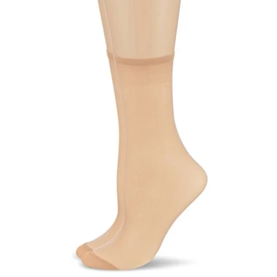 Image of DIM Women&#039;s My Essentials Soft x2 Socks, Transparent, One Size