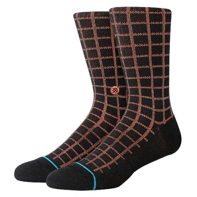 Image of Stance Flynn Crew Socks Black