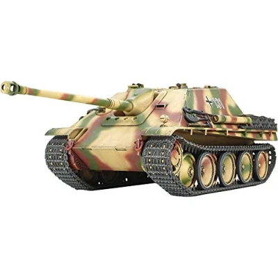 Image of Tamiya 1/48 Jagdpanther Tank Destroyer Late Version # 32522 Plastic Model Kit