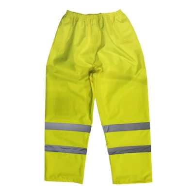 Image of Worksafe Hi Vis Yellow Waterproof Trousers X Large
