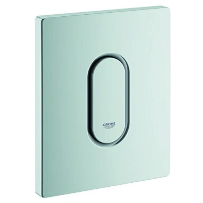 Image of GROHE Arena Cosmopolitan Actuation Plate Alpine White 38857SH0