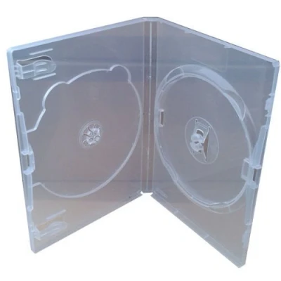 Image of Amaray 2 Disc DVD case clear 50 pack