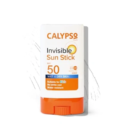 Image of Calypso Invisible Sun Stick, SPF50 Protection for Wet and Dry Skin, 15g