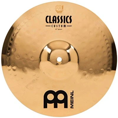 Image of Meinl Cymbals Classics Custom Brilliant Trash China Cymbal 16 inch (Video) for Drum Set (40,64cm) B12 Bronze, Finish, Made in Germany (CC16TRCH B)