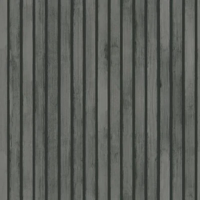 Image of Arthouse Wood Slats Charcoal Grey Wallpaper High Quality Photographic Slat Design Modern Wash Finish Easy to Apply, Paste The Paper 1005 x 53cm