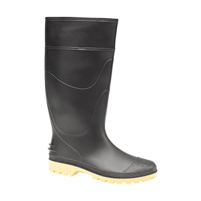 Image of Dikamar Pricebuster/Evora Wellington/Mens Boots/Plain Rubber Wellingtons (9 UK) (Black)