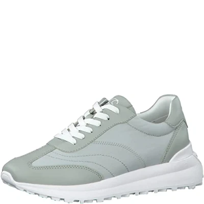 Image of s.Oliver Women&#039;s 5 23605 30 Sneaker, Soft Green, 6.5 UK