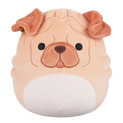 Image of Squishmallows Original 7.5 Inch Morton the Brown Shar Pei