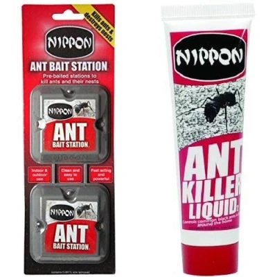 Image of FINCHLEY Nippon Ant Bait Station Twin Pack &amp; Vitax Killer Liquid 25g Set