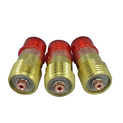 Image of RIVERWELD tig Gas Lens 17GL116 1.6 mm adapted for sr wp 17 18 26 3pk Welding Torch