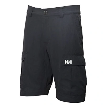 Image of Helly Hansen Mens Quick Dry HH Cargo Shorts, 34, Ebony