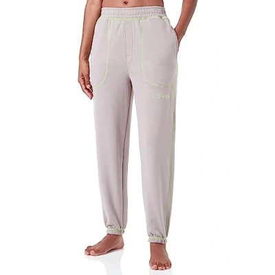 Image of Calvin Klein Women Sweatpants, Multicolor (Satellite/Green Flash), S