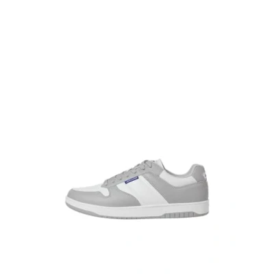Image of JACK &amp; JONES Men&#039;s Jfwjam Lo Noos Sneaker, Vapor Blue Detail White, 8 UK