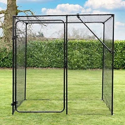 Image of Harrier Fruit &amp; Vegetable Cage Walk In Garden Domes Anti Bird with Netting (2m x 2m, 1x Door Kit)