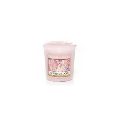 Image of Yankee Candle Sampler Votive Candle, Snowflake Cookie
