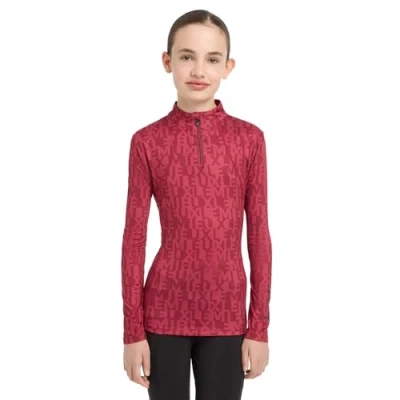 Image of LeMieux Young Rider Casey Childrens Base Layer Ember 11 12 Years