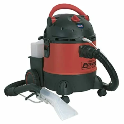 Image of Sealey PC310 Wet and Dry Valeting Machine with Accessories, 20L, 1250W/230V