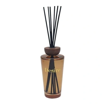 Image of Lesser &amp; Pavey Desire Aroma Pomegranate Peony 500ml Reed Diffuser For Home Fragrance Air Freshener Aromatherapy Stress Relief Diffusers Gift Women Men