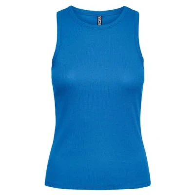 Image of PIECES Women&#039;s Pcruka Boxer Tank Top Noos, French Blue, XS