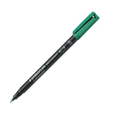 Image of Staedtler Lumocolor Permanent SuperFine Green 313 5