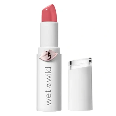 Image of Lipstick By Wet n Wild Mega Last High Shine Lip Color Makeup, Rosé And Slay