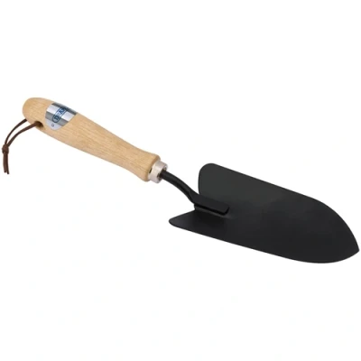 Image of Draper Carbon Steel Hand Trowel with Hardwood Handle