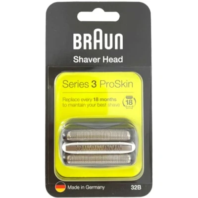 Image of Braun Replacement Foil &amp; Cutter Cassette 32B, Series 3 Black