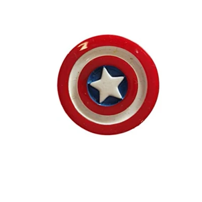Image of Fat catz copy Captain America The Avengers Shield 3D collectable badge pin