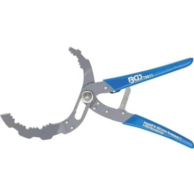 Image of BGS 70011 Oil Filter Pliers self adjusting Ø 60 120 mm 30 offset jaws
