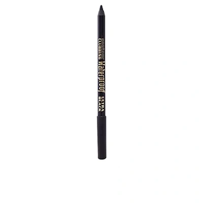 Image of Bourjois Contour Clubbing Waterproof Eye Pencil Eyeliner and Eyeshadow 54 Ultra Black, 1.2g