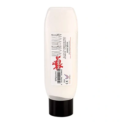 Image of 1 x 300ml Scola Water Based Lino Craft Block Printing Ink White