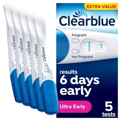Image of Clearblue Ultra Early Pregnancy Test Value Pack 5 Tests