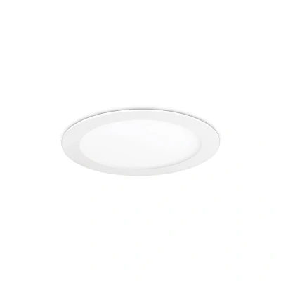 Image of Edge Lit Circular LED Panel Downlight 10W 3000K Kosnic Nyos