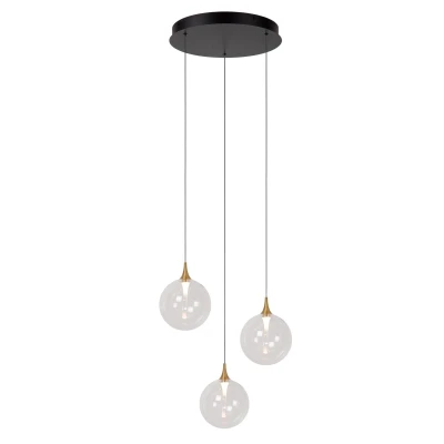 Image of Premium Gisela Pendant light Ø36cm LED Dim. 2700K Transparent