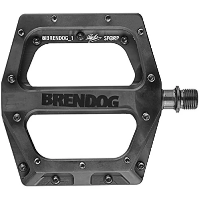 Image of DMR Vault Brendog Pedal 916 Black Anodized , 9 16in