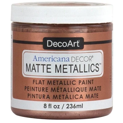 Image of Americana Decor Matte Metallics 8Oz Rose Gold