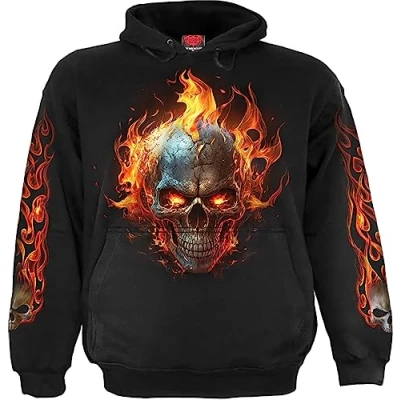 Image of Spiral Night Rider Hoody Black S