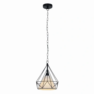 Image of AlexWire Frame Pendant Ceiling Light Black