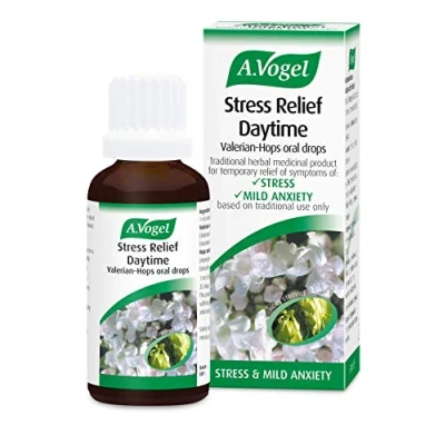 Image of A.Vogel Stress Relief Daytime Oral Drops Valerian Complex 50ml