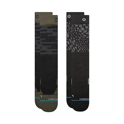 Image of Stance Diamond 2 Pack, Black, LG (US Men&#039;s Shoe 9 13, Women&#039;s 11 14)