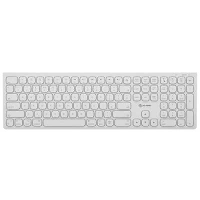 Image of Alogic Echelon USB C Rechargeable Wireless Keyboard for macOS with Numeric Keypad, Wireless, Bluetooth, Rechargeable. Works Mac, iPad, or iPhone