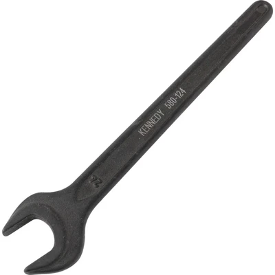 Image of Kennedy Metric Open Ended Spanner, Single End, Vanadium Steel, 24mm